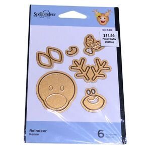 Reindeer Spellbinders Die - Create Holiday‎ Cards with Spellbinders Etched Dies!